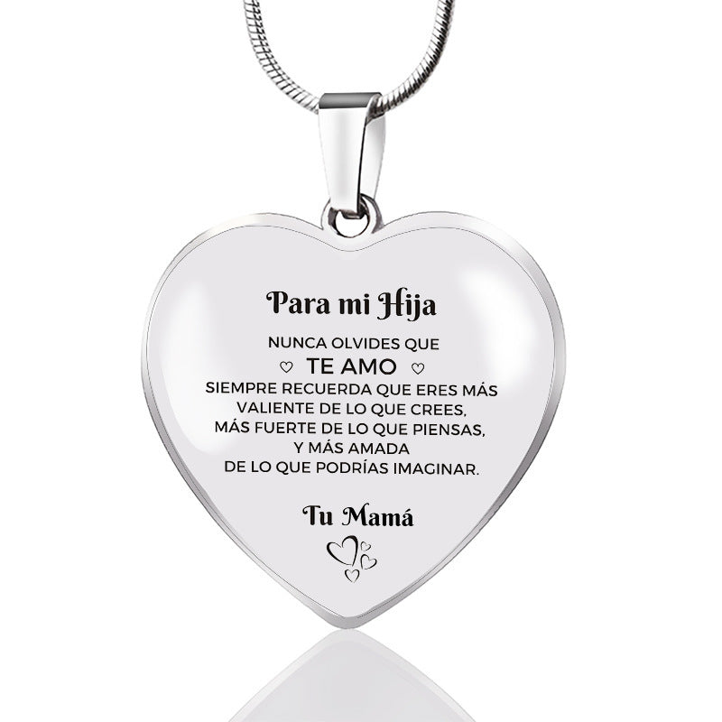 Wholesale Stainless Steel Town Store Treasure Bingba Cup Spanish Love Pendant Keychain
